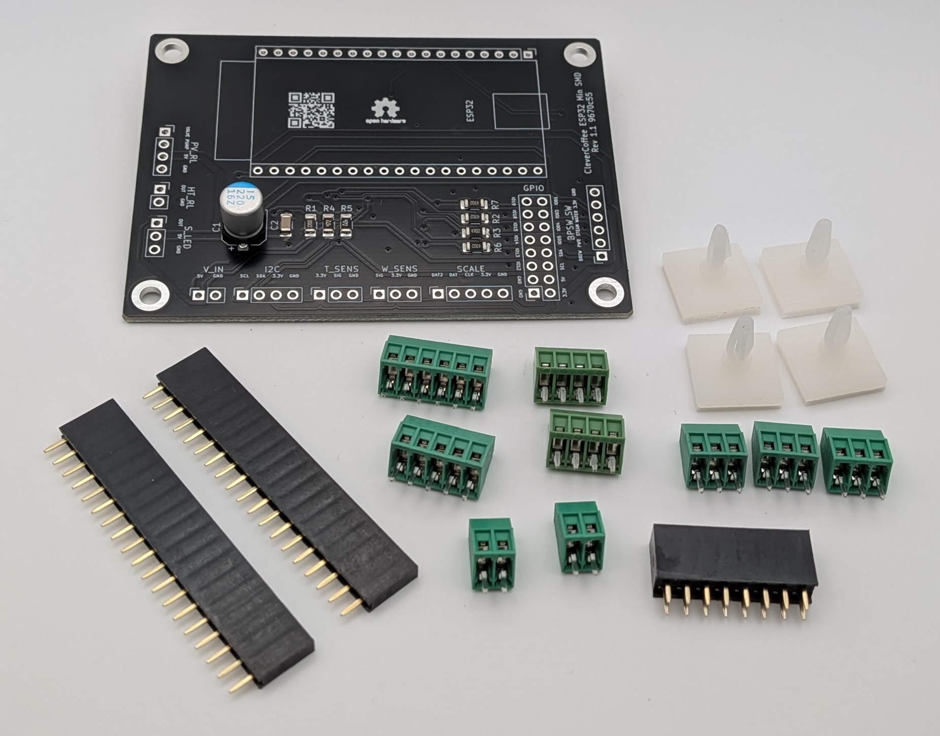 PCB ESP32 Lieferumfang
